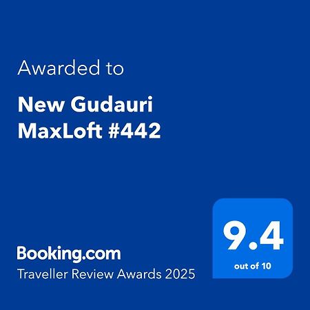 דירות New Gudauri Maxloft #442 מראה חיצוני תמונה